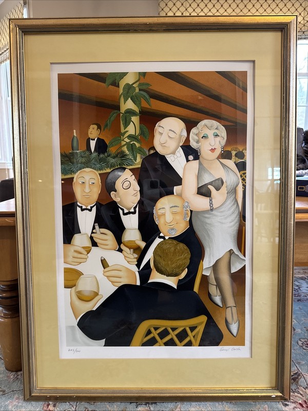 Beryl Cook “the Baron Entertains”