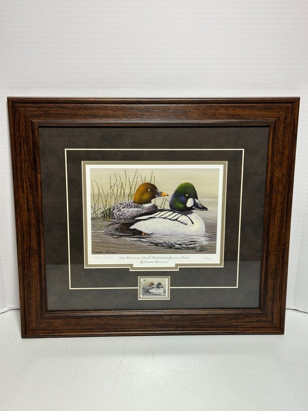 2019 Wisconsin Ducks Unlimited Signed Sponsor Print By Curtiss Poorman #678/2400