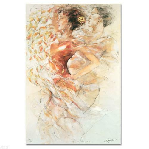 «Summer Romance» Limited Edition Serigraph by Gary Benfield, Numbered and Signed