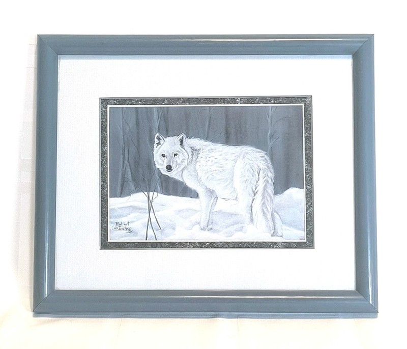 Small Wolf Prints (2)-Akela-Leader Of The Pack & Gray Brothers By Robert Bishop