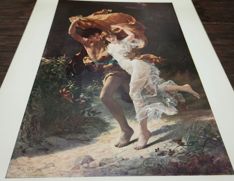 Metropolitan Seminars In Art Plate 11 The Storm Pierre Cot 12 1/2″x 9 1/2″