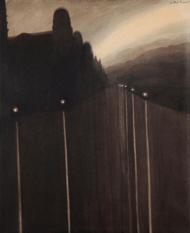Breakwater : Leon Spillaert : 1906 : Art Print