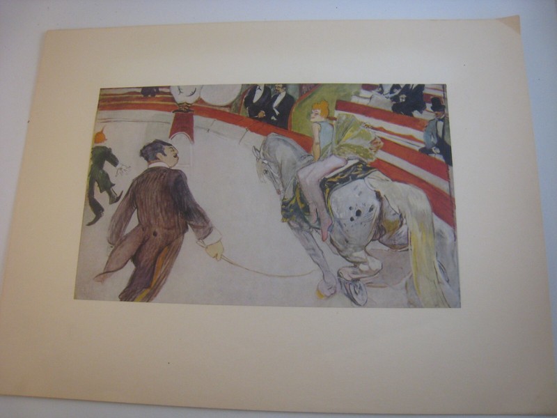 Henri de Toulouse-Lautrec LOT OF 2 Prints Impressionist gallery