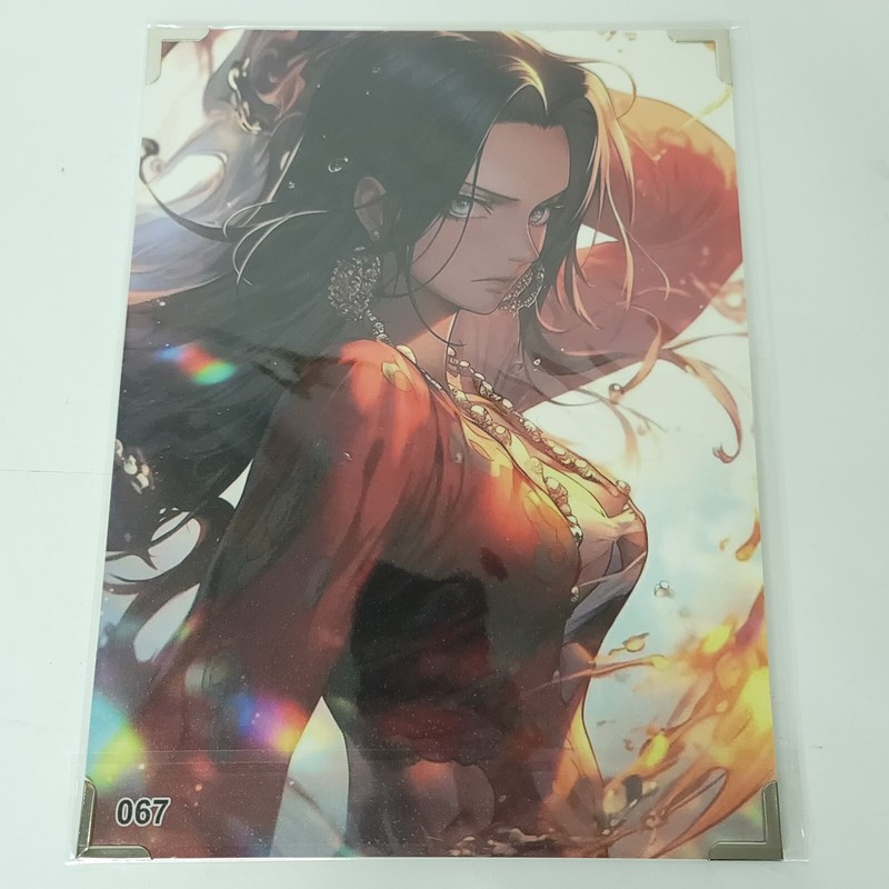 Boa Hancock #067 One Piece Double-sided Art Board Size A4 8″ x 11″ Waifu Card