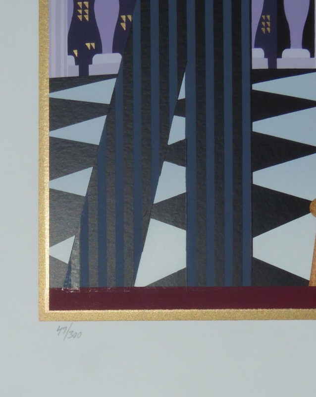 Giancarlo Impiglia The Joy Of Life Limited Edition Serigraph 1988 Hand signed gallery