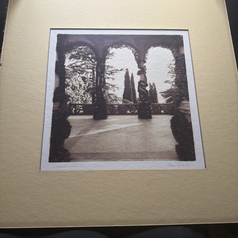 Alan Blaustein “Castelfranco , Veneto“Vintage Photo Print Signed