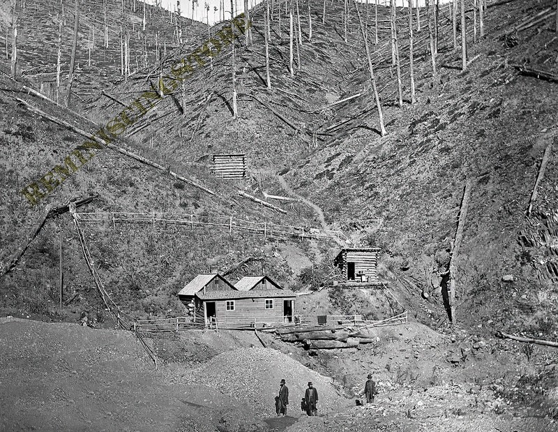 Wheeler Placer Mine Deadwood Dakota 1877 Reprint