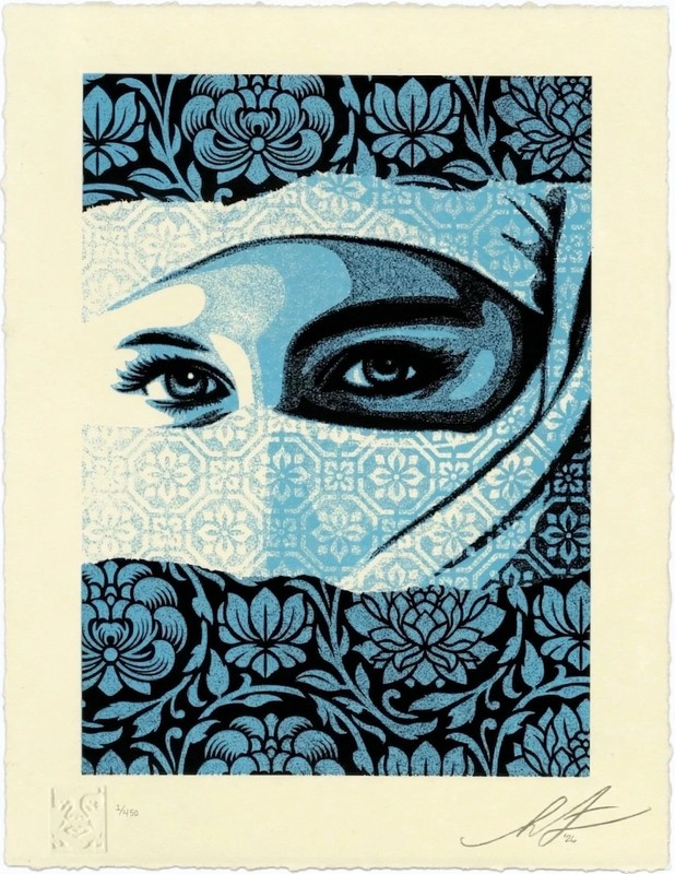 Shepard Fairey - Not a Terrorist Letterpress 2026 Print Obey Giant Sold Out