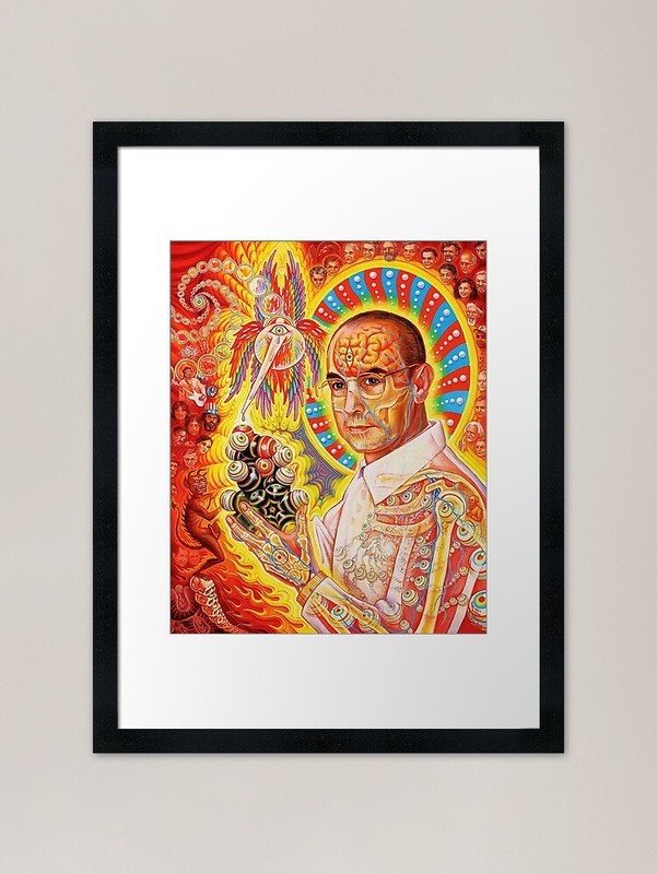 Semakin banyak alex grey orang pili Framed Wall Art Poster Canvas Print Picture