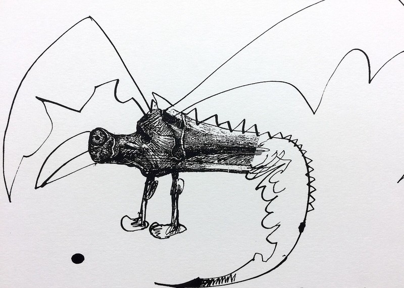 Ralph Steadman - "Animal Behaviorist #5" - GONZO - Signed Lt Ed Print #31 of 60 gallery