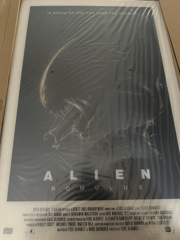 Alien Romulus 3D Lenticular Plex Poster #38/65 By Pablo Olivera BNG gallery