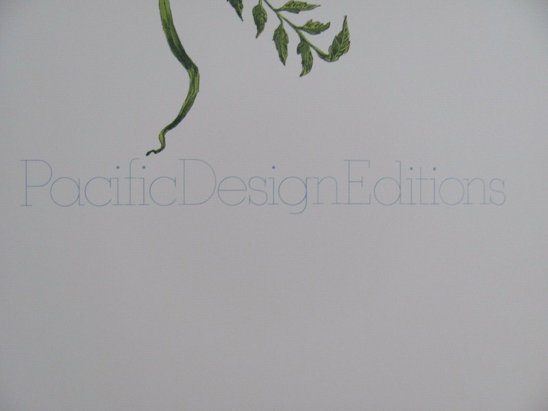 Sandra Tommela New York Art -Pacific Design Ed.-Flowers in Koi Fish Vase- Print gallery