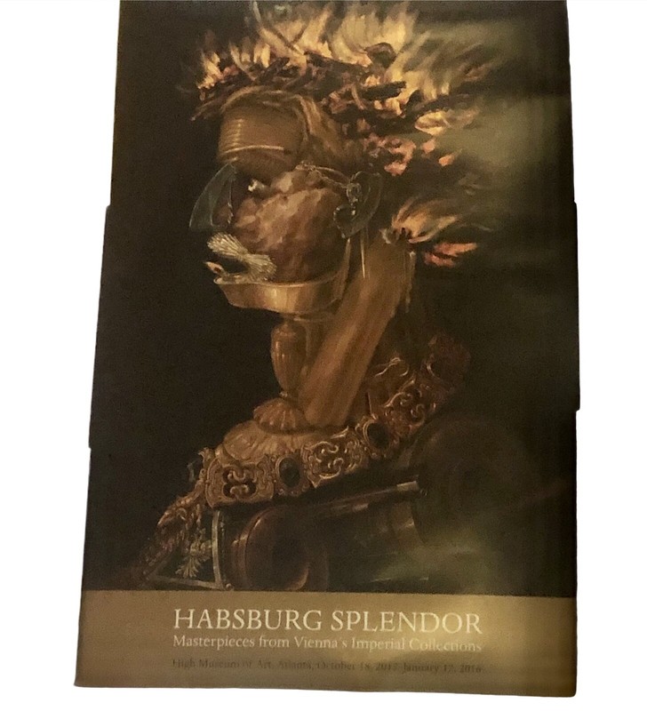 Habsburg Splendor Art Museum Exhibition Poster Giuseppe Arcimboldo Fire 2016