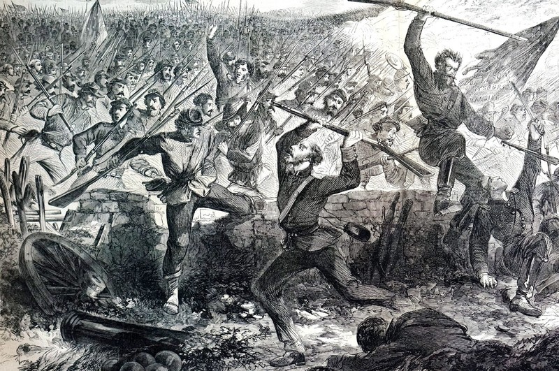 General John Logan Statement 1863 MEN OFF THE NORTHWEST WILL HEW WAY Large Print gallery