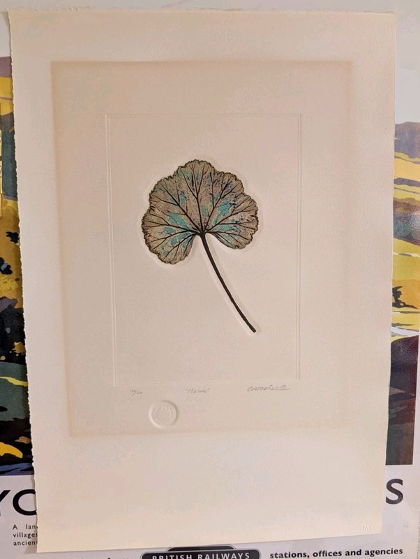 MALVOU by RIMER CARDILLO. Color Aquatint Etching Print. No Frame, Ships In Tube gallery