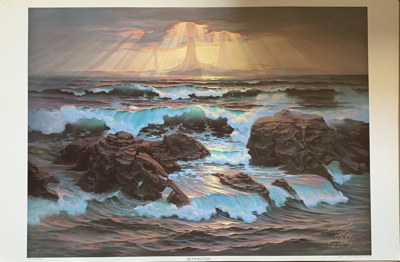 Retribution by John Pitre Poster 23 X 35