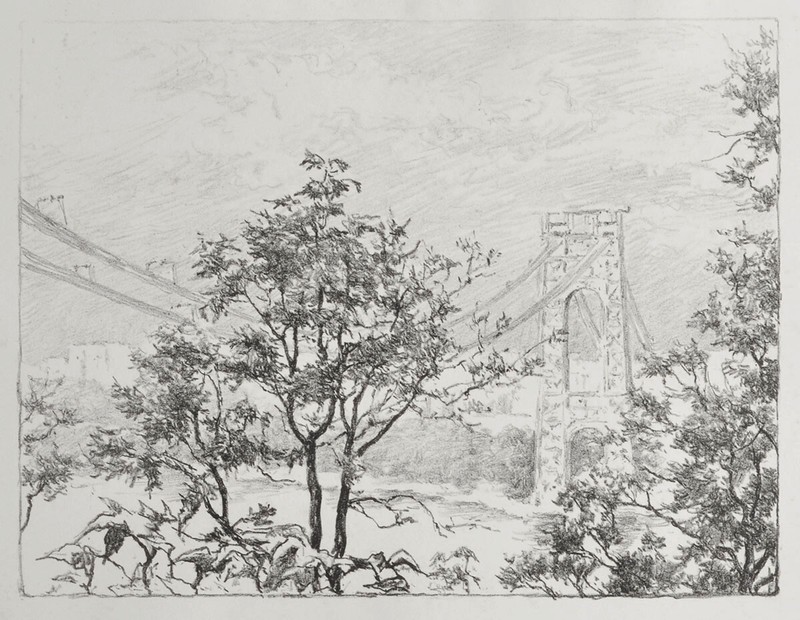 George Washington Bridge Construction by Dexter Dawes, c. 1929