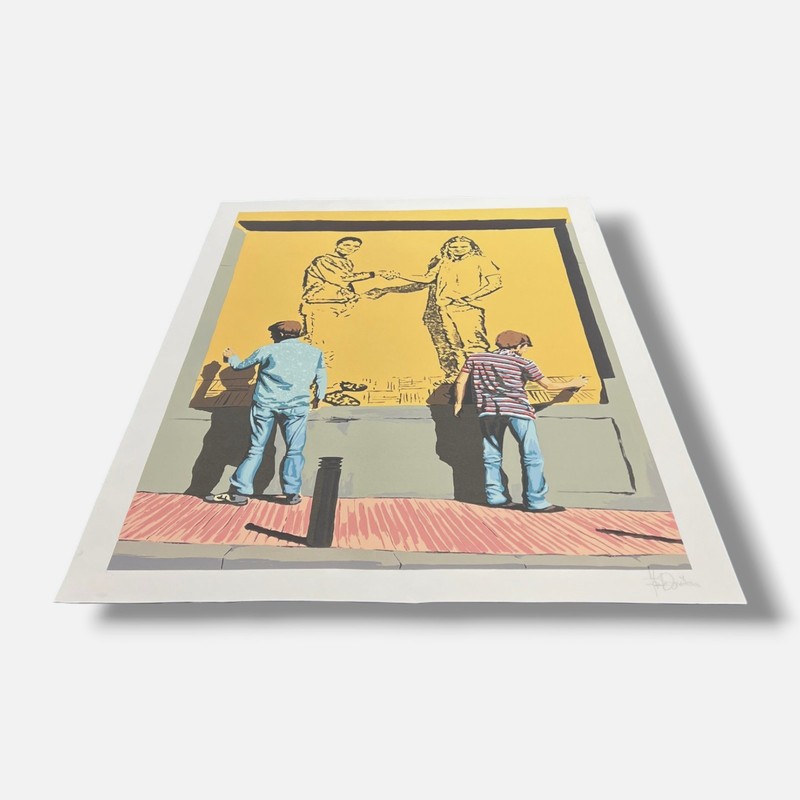 Martín Y Sicilia "Graffiti" 2004 Limited Signed Fine Wall Art Print, 110 x 75 cm gallery