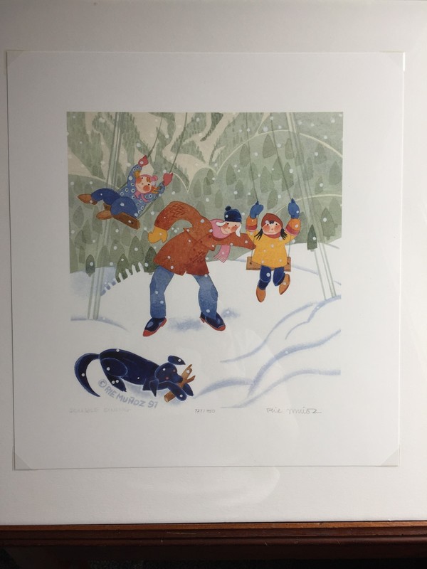 DOUBLE SWING | Rie Munoz | Limited Edition Numbered | Ed 950 | #727