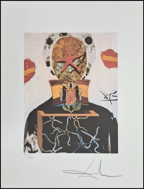 Salvador Dali Memories Of Surrealism 19 11/16×25 5/8in Signed &c Limited