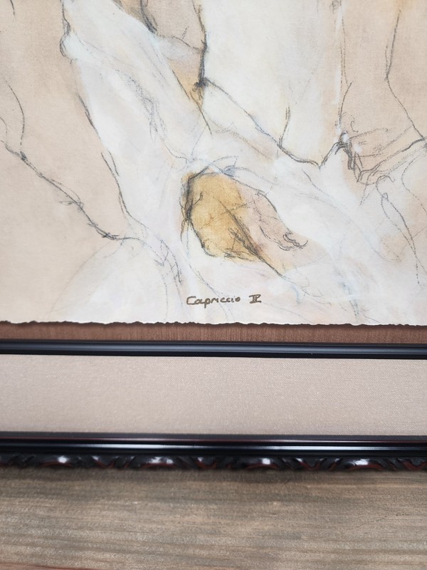 Gary Benfield “Capriccio 2” Limited 402/650 Framed 19"x22" gallery