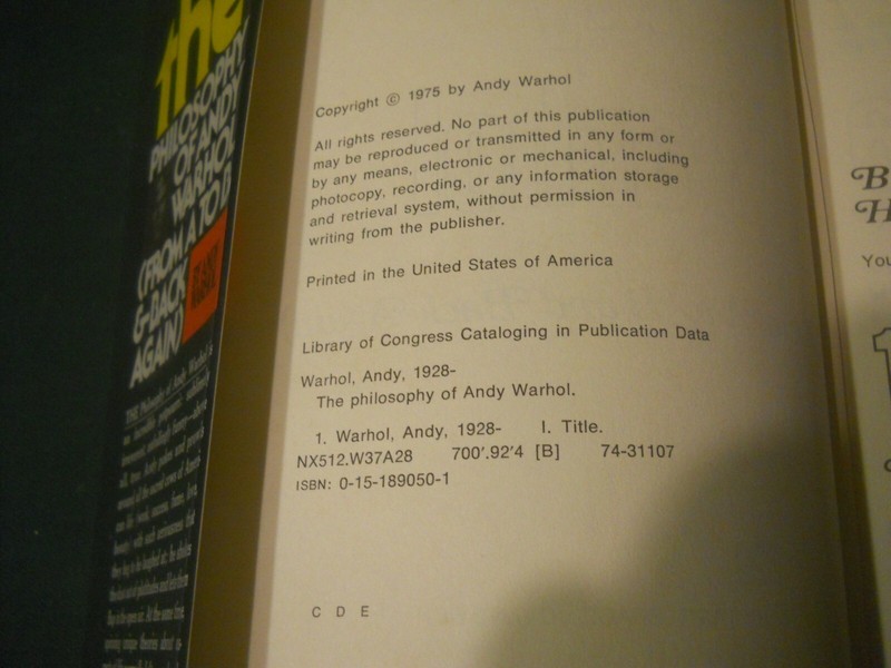 ANDY WARHOL SIGNED CAMPBELLS SOUP CAN SKETCH IN BOOK WITH A PSA/DNA LOA gallery