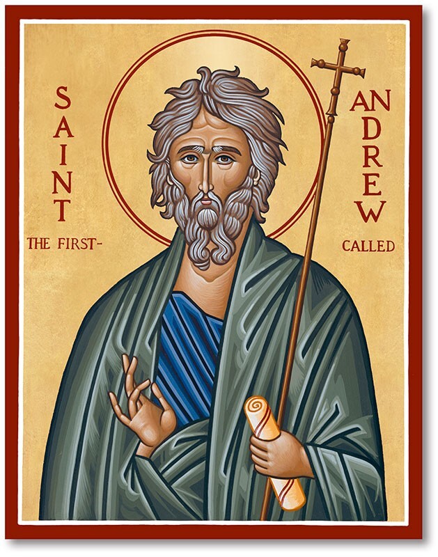 ST SAINT ANDREW The First Called ICON 8x10" ULTRA PREMIUM SATIN Print