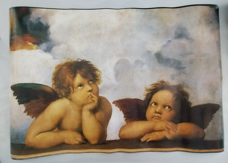 Sistine Madonna – Cherubs Angels – by Raphael wall Art Home Decor