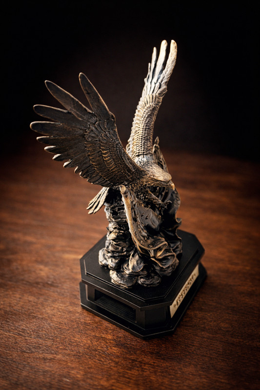 American Eagle Statue, United States Freedom Sculpture, Patriotic Desk Decor, Ha gallery