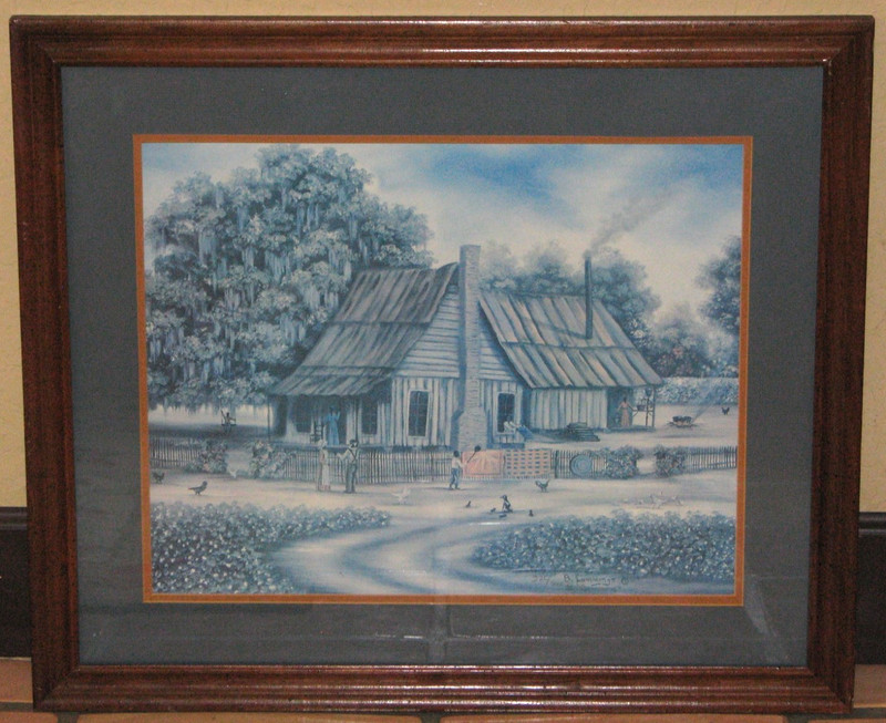 B. Cummings African American Limited Edition Signed Framed Print