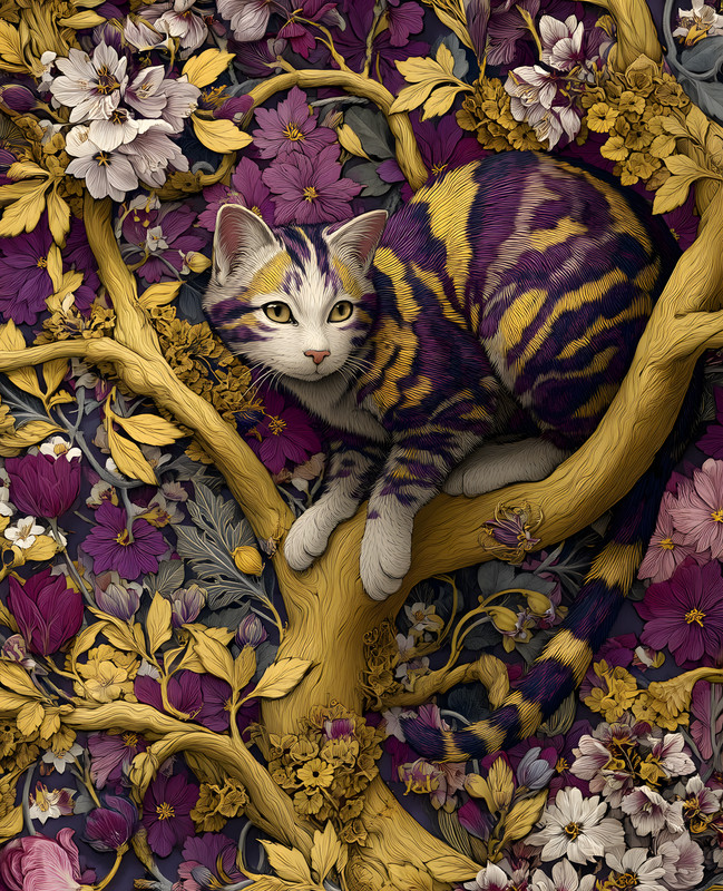 8×10 Fine Art Print – Decorative Illustration Artwork – 123374587
