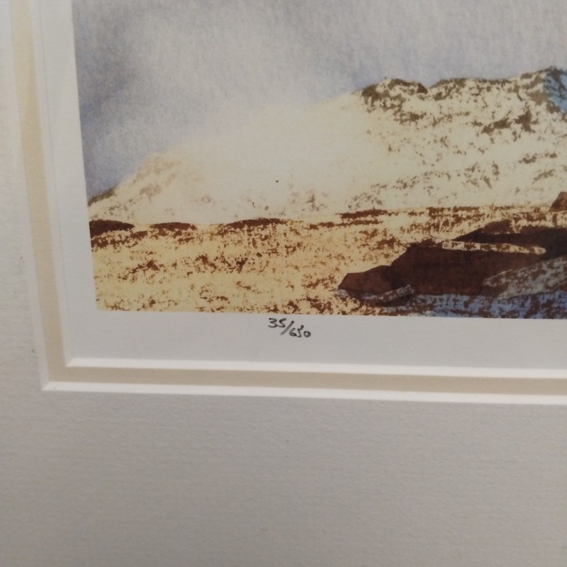 Neil J. Barlow, Winter Evening, Castell y Gwynt 35/650 57.5cm x 45cm Print gallery