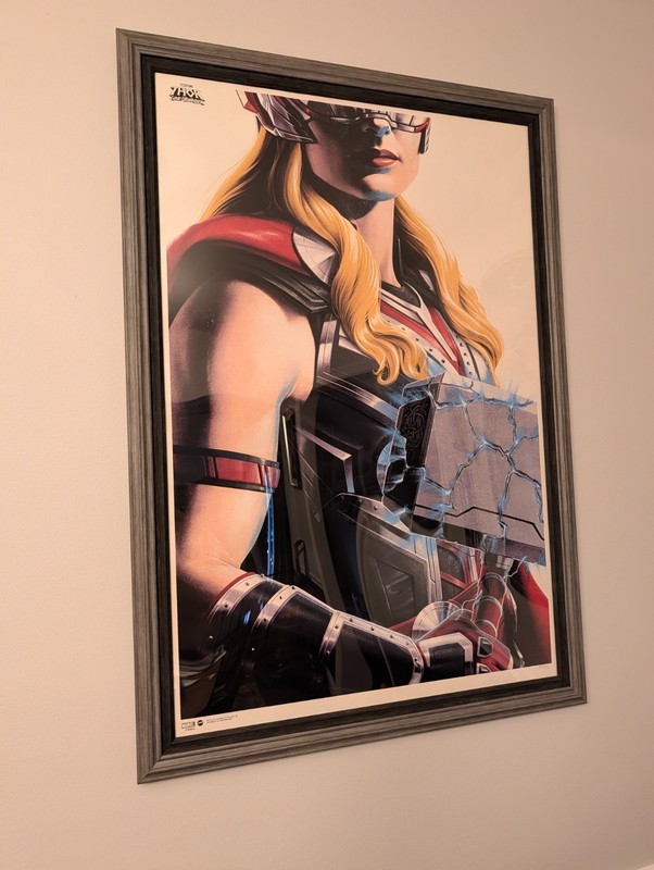 MONDO Thor Love and Thunder Jane Foster Poster By Phantom City Creative Marvel
