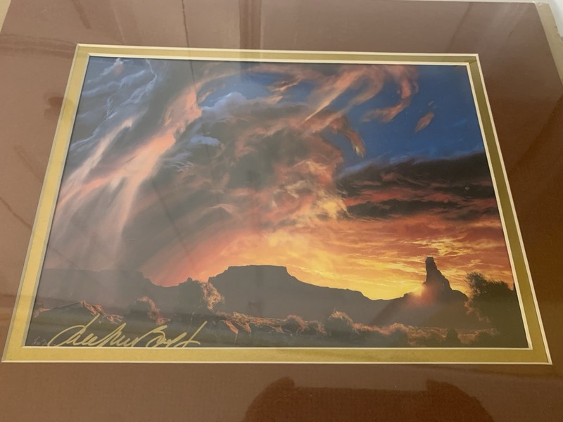 DALE TERBUSH poster Nature art Print 9” X 6” Signed