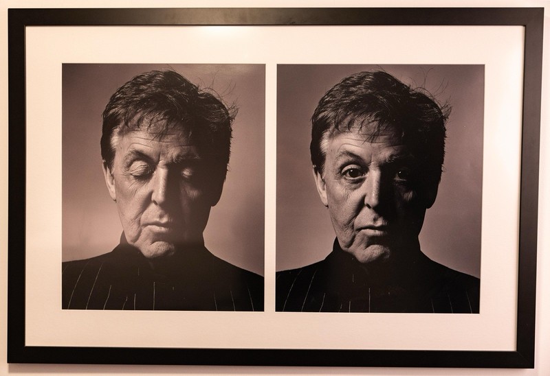 Paul McCartney “Dual Image” Diptych Photographic Print By Chris Floyd