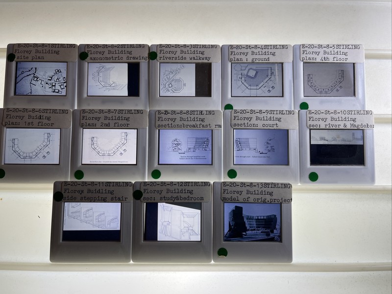 James Stirling Queen’s College Florey England 15 35mm Architectural Slides