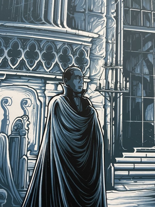 DRACULA Poster DAN MUMFORD Screen Print 2017 Mondo Style SIGNED & NUMBERED gallery