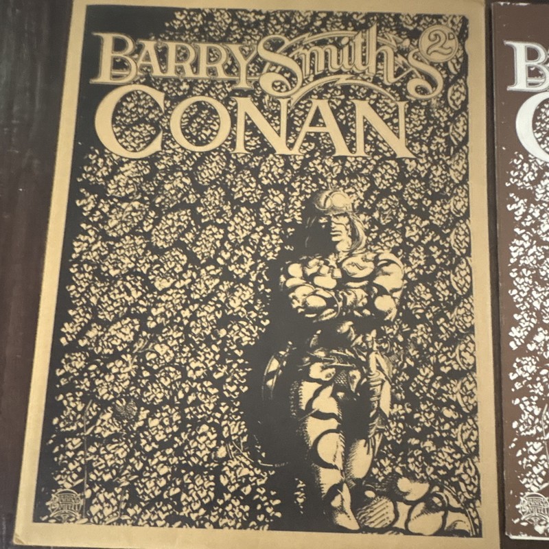 Barry Smith Conan the Barbarian 1974 Signed Fantasy Print Set Unframed 9.5x7.5