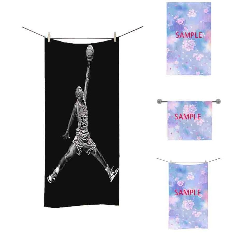 great michael jordan soft towel beach yoga pool swim vacation sport