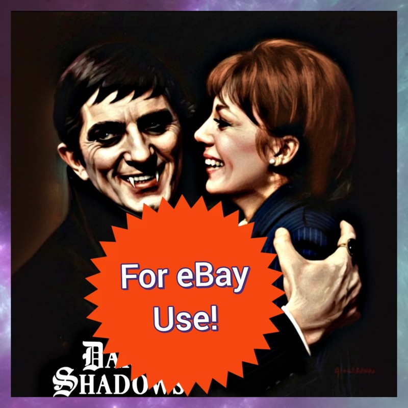 OAK Pop Art Dark Shadows Vampire Barnabas Collins Maggie Evans Jonathan Frid