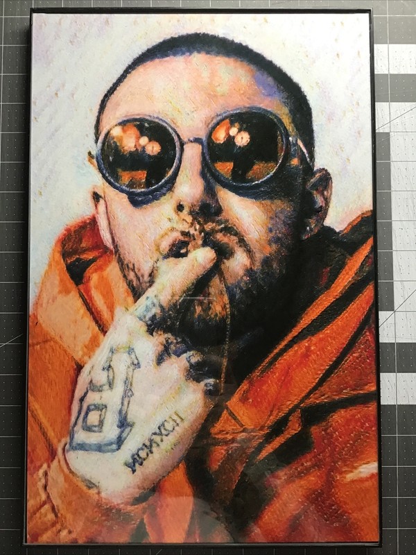 Mac Miller Poster 11×17 Iconic Hip Hop Rap Framed Poster Wall Art print Gift