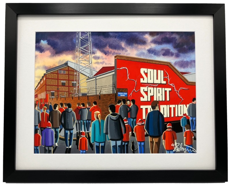 Aberdeen, Pittodrie. Football Club FC Memorabilia Framed Art Print. 2 Sizes