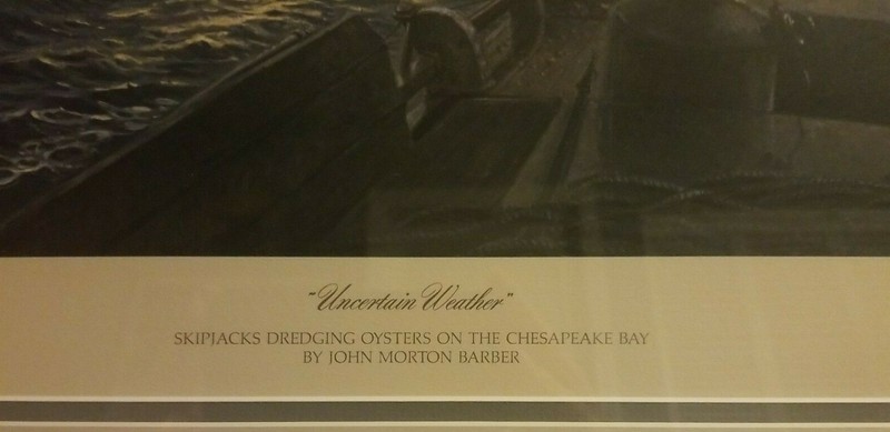 John M. Barber "Uncertain Weather" Limited, Numbered Edition Print, Free Shippin gallery