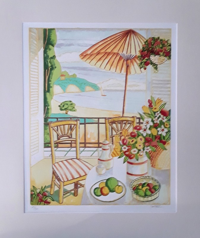 Jamaican Art – Caribbean Landscape Still Life by Lloyd Van Pitterson (1926–1997) gallery