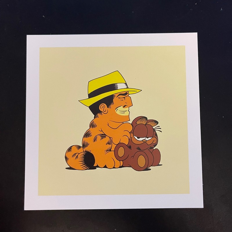 Alex Pardee Dick Tracing Tracy Art Mini Print 5×5 Series One Two Rare Sold Out