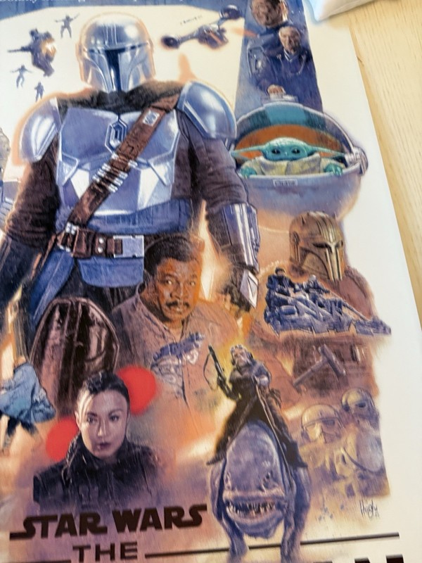 Hugh Fleming “A Complicated Profession (The Mandalorian)” 1/150 - In Hand gallery