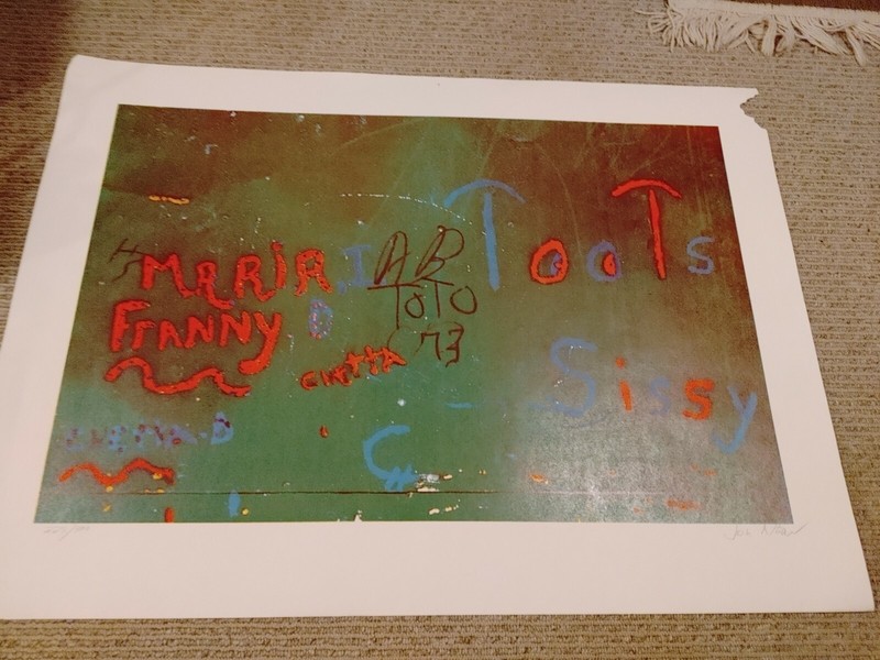 Jon Naar Serigraph Art Print "Toots" Faith of Graffiti 20" x 30" Signed Numbered gallery