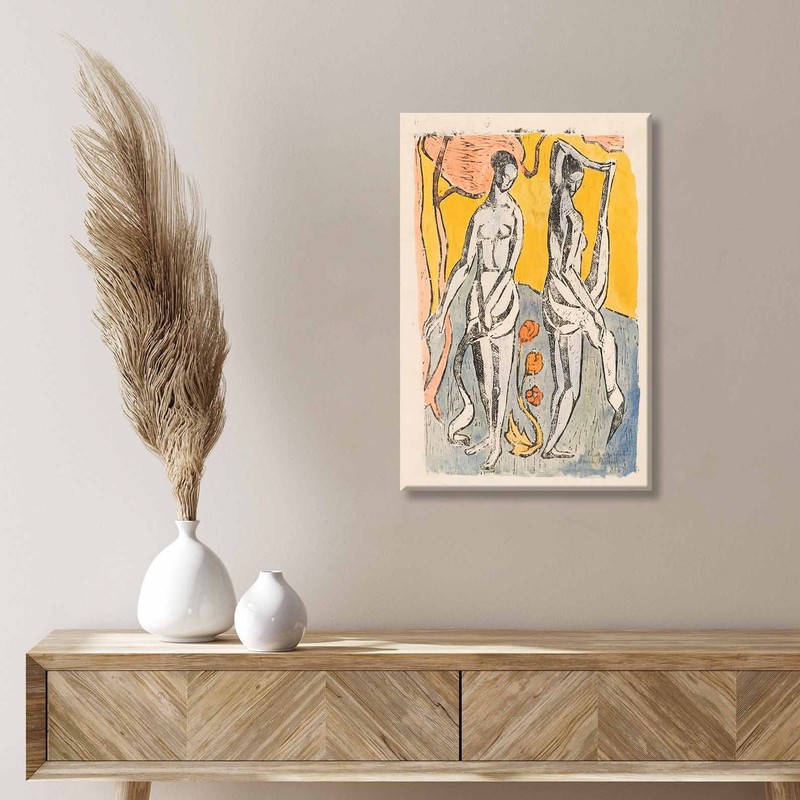 Canvas Print Oil Paintings Reproduction abstract dancing figures gallery