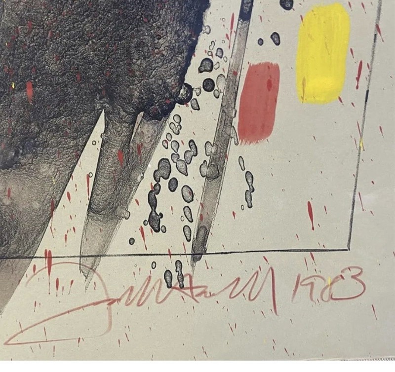 Frank Howell "Buffalo Woman" Hand Signed Such an Amazing Piece Of Art gallery