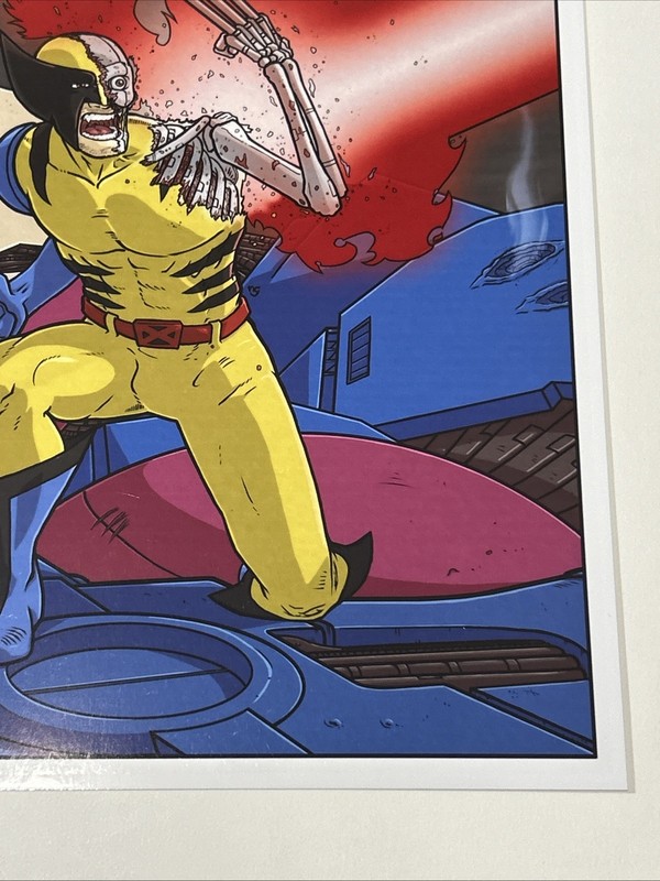 Wolverine X-Men Art Print by GCP Comics 8 1/2 X 11 High Quality Epson gallery